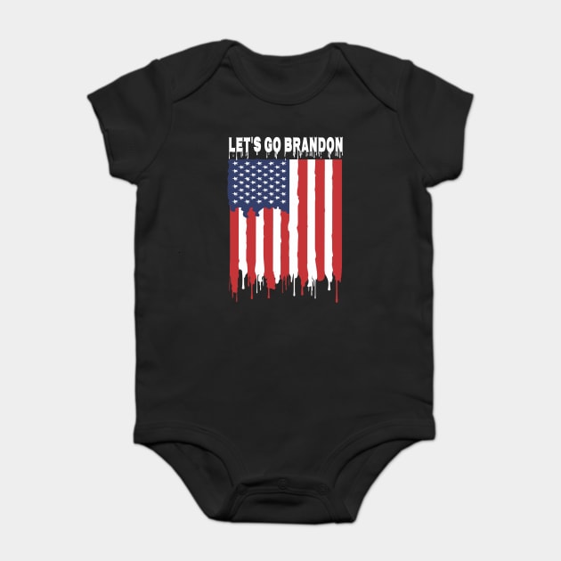 Let's go Brandon Baby Bodysuit by Happysphinx